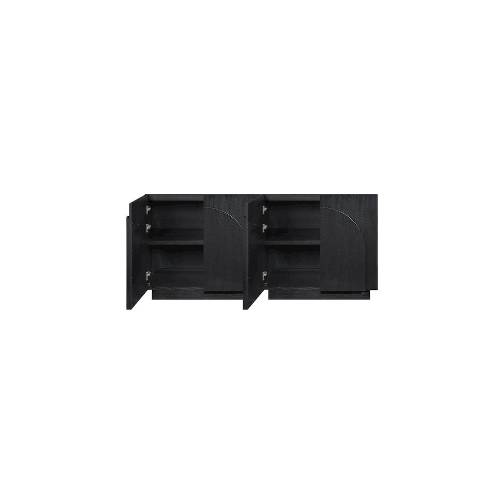 Navona Black Sideboard/Buffet