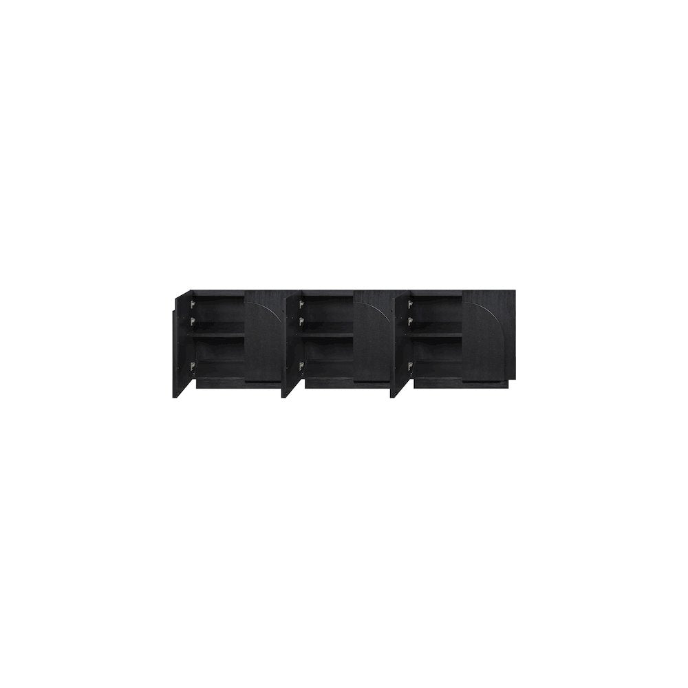 Navona Black Sideboard/Buffet