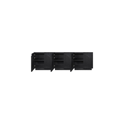 Navona Black Sideboard/Buffet