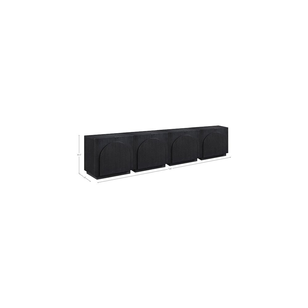 Navona Black Sideboard/Buffet