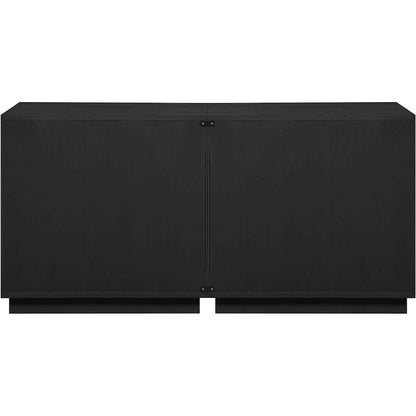 Aveline Black Oak Veneer 2pc. Sideboard/Buffet