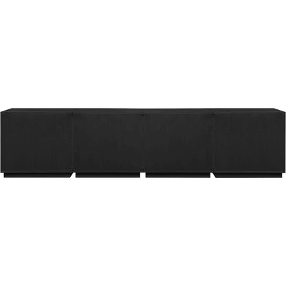 Aveline Black Oak Veneer 4pc. Sideboard/Buffet