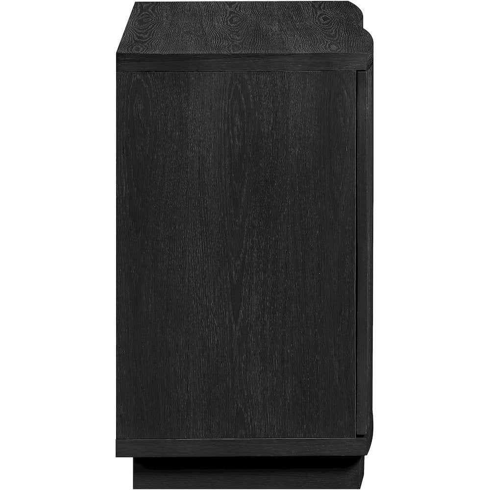 Aveline Black Oak Veneer Sideboard/Buffet