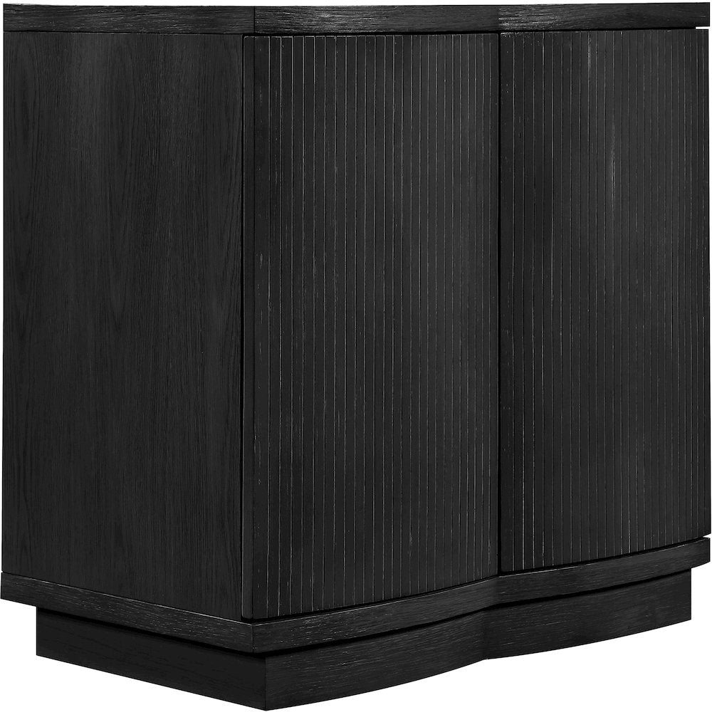 Aveline Black Oak Veneer Sideboard/Buffet