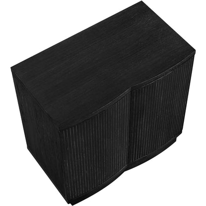 Aveline Black Oak Veneer Sideboard/Buffet