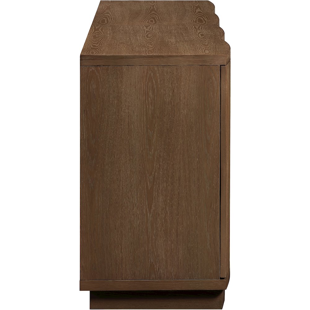 Aveline Brown Oak Veneer 2pc. Sideboard/Buffet