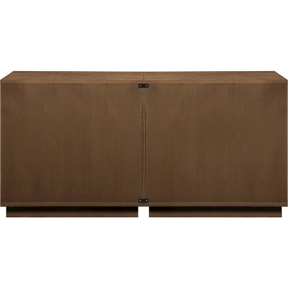 Aveline Brown Oak Veneer 2pc. Sideboard/Buffet