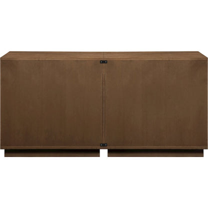 Aveline Brown Oak Veneer 2pc. Sideboard/Buffet