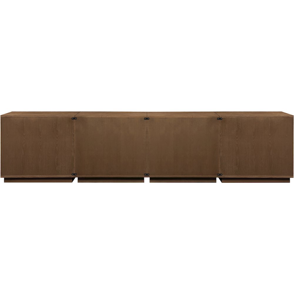Aveline Brown Oak Veneer 4pc. Sideboard/Buffet