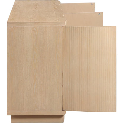 Aveline Natural Oak Veneer 2pc. Sideboard/Buffet