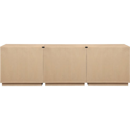 Aveline Natural Oak Veneer 3pc. Sideboard/Buffet