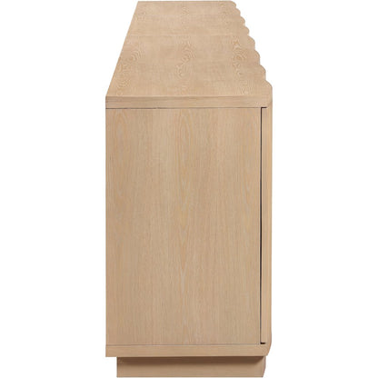 Aveline Natural Oak Veneer 4pc. Sideboard/Buffet