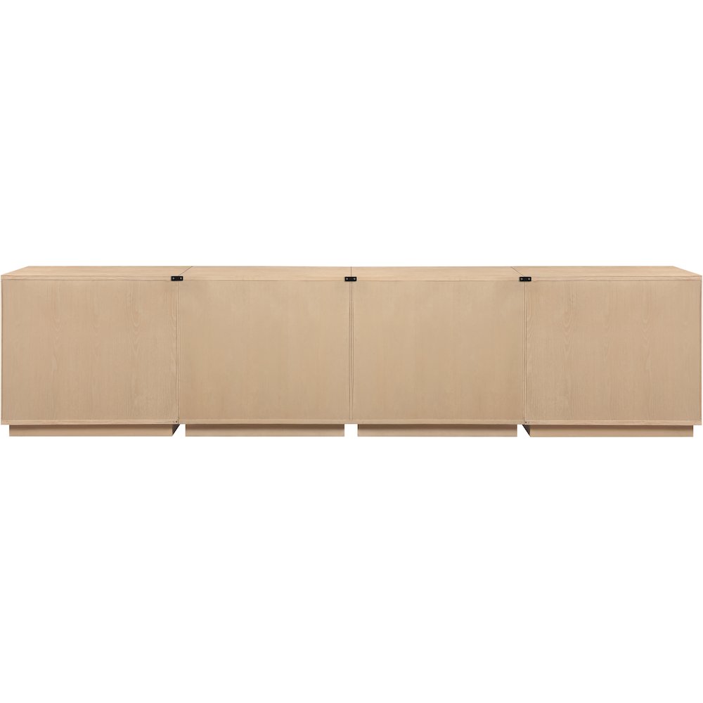 Aveline Natural Oak Veneer 4pc. Sideboard/Buffet