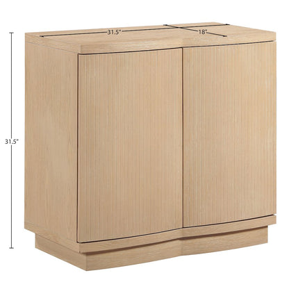 Aveline Natural Oak Veneer Sideboard/Buffet