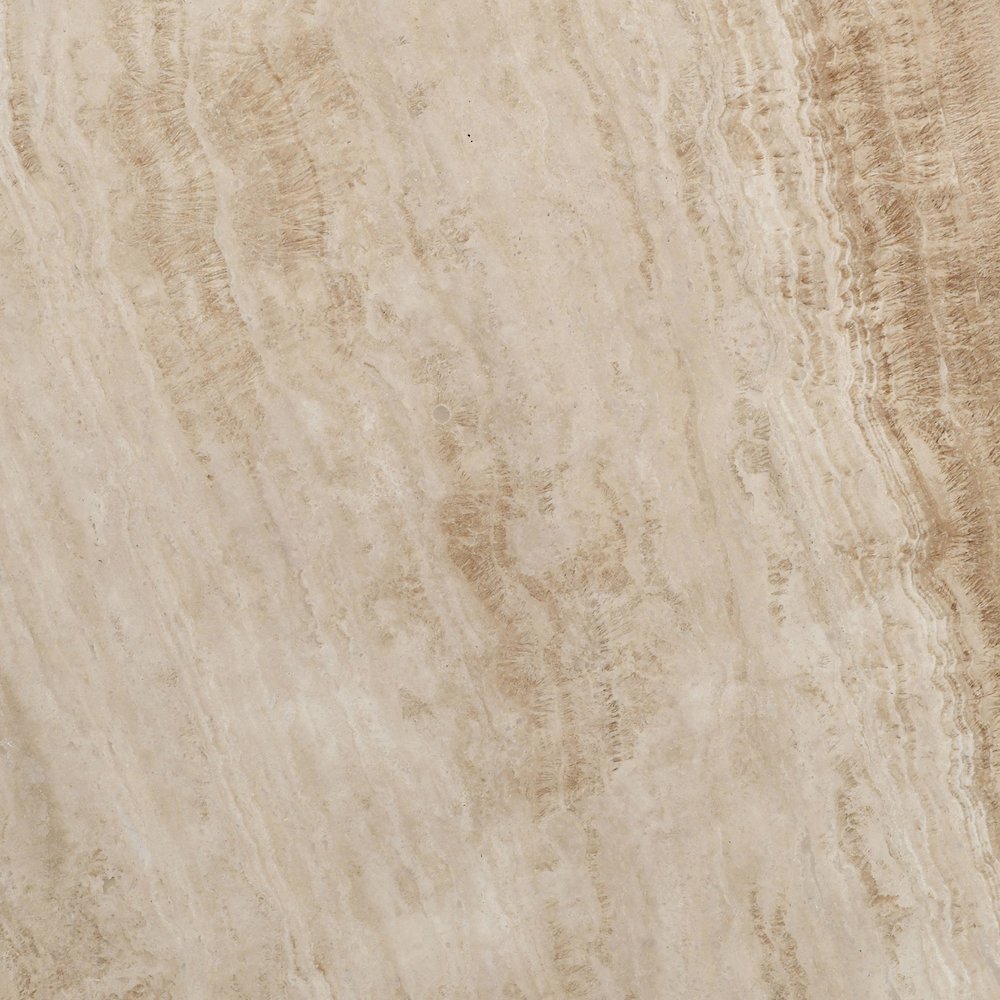 Pietra Brown Travertine And Mango Wood Sideboard / Buffet