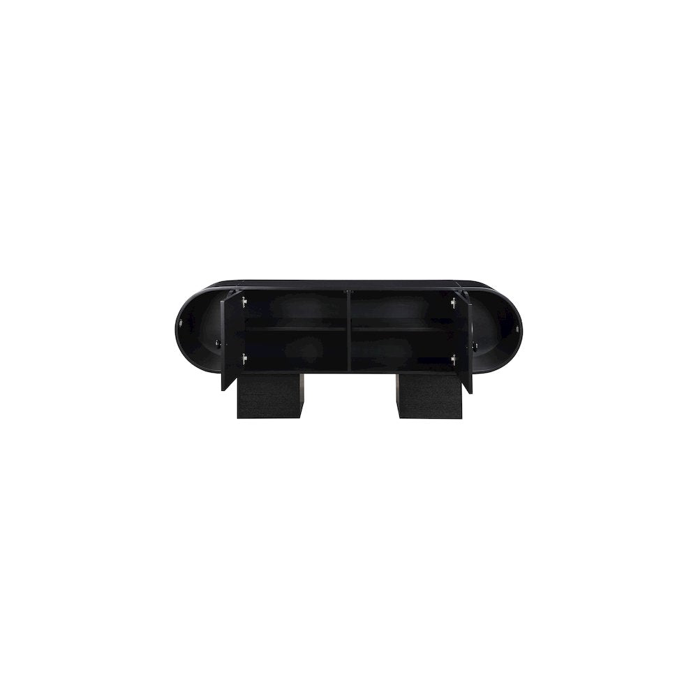Harlow Black Sideboard/Buffet