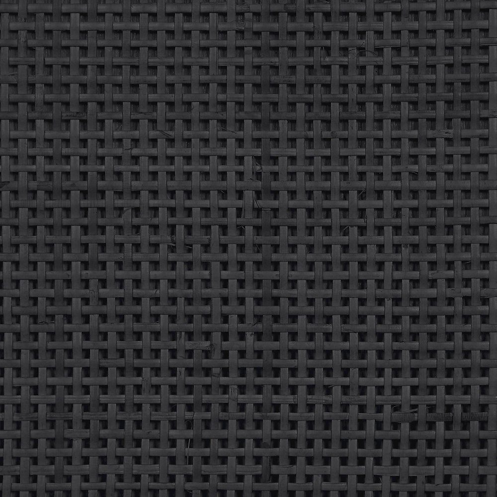 Vana Black Solid Wood Storage Cabinet