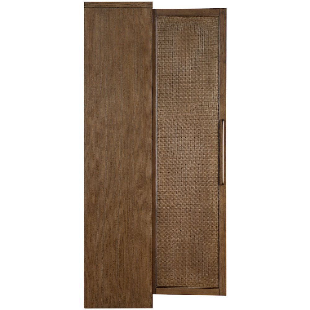 Vana Brown Solid Wood Storage Cabinet
