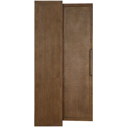 Vana Brown Solid Wood Storage Cabinet