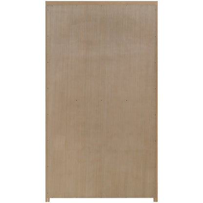 Vana Natural Solid Wood Storage Cabinet