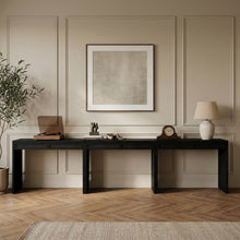 Avro Black Solid Wood And Oak Veneer 3pc. Desk