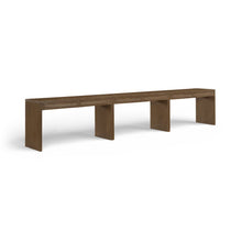 Avro Brown Solid Wood And Oak Veneer 3pc. Desk