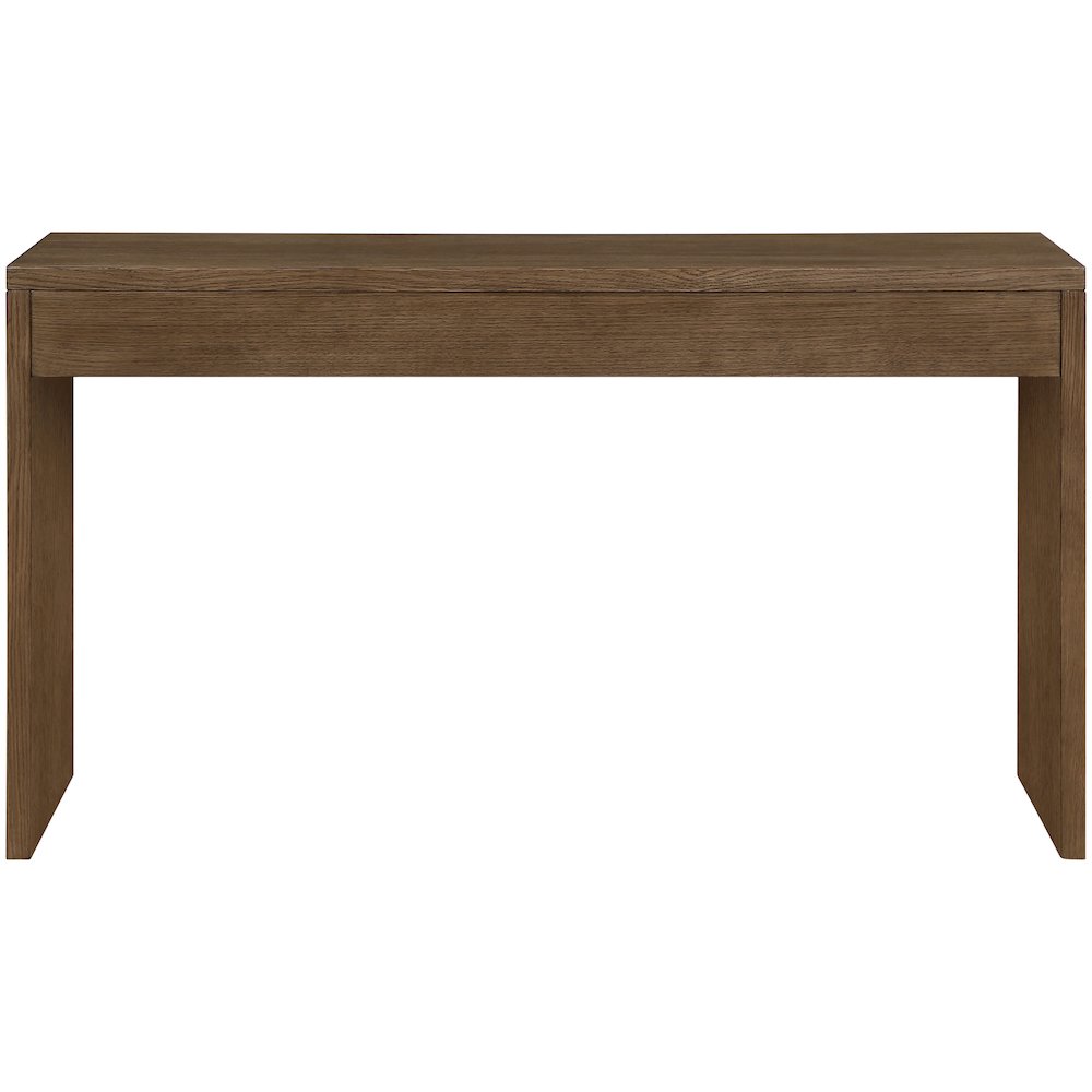 Avro Brown Solid Wood And Oak Veneer Desk