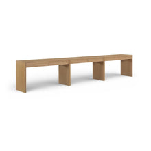 Avro Natural Solid Wood And Oak Veneer 3pc. Desk