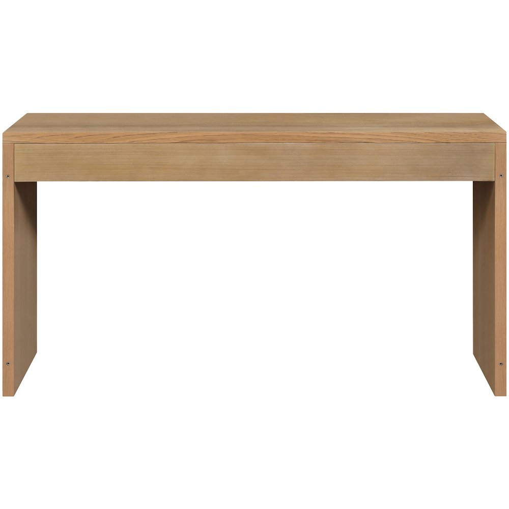 Avro Natural Solid Wood And Oak Veneer Desk