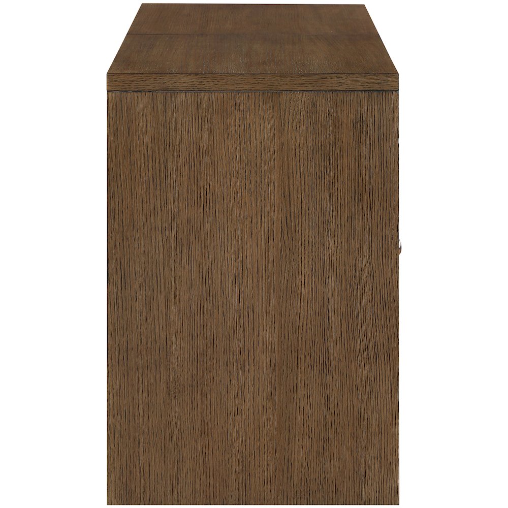 Vero Brown Solid Wood And Oak Veneer 2pc. Sideboard/Buffet