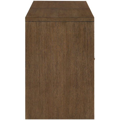 Vero Brown Solid Wood And Oak Veneer 2pc. Sideboard/Buffet