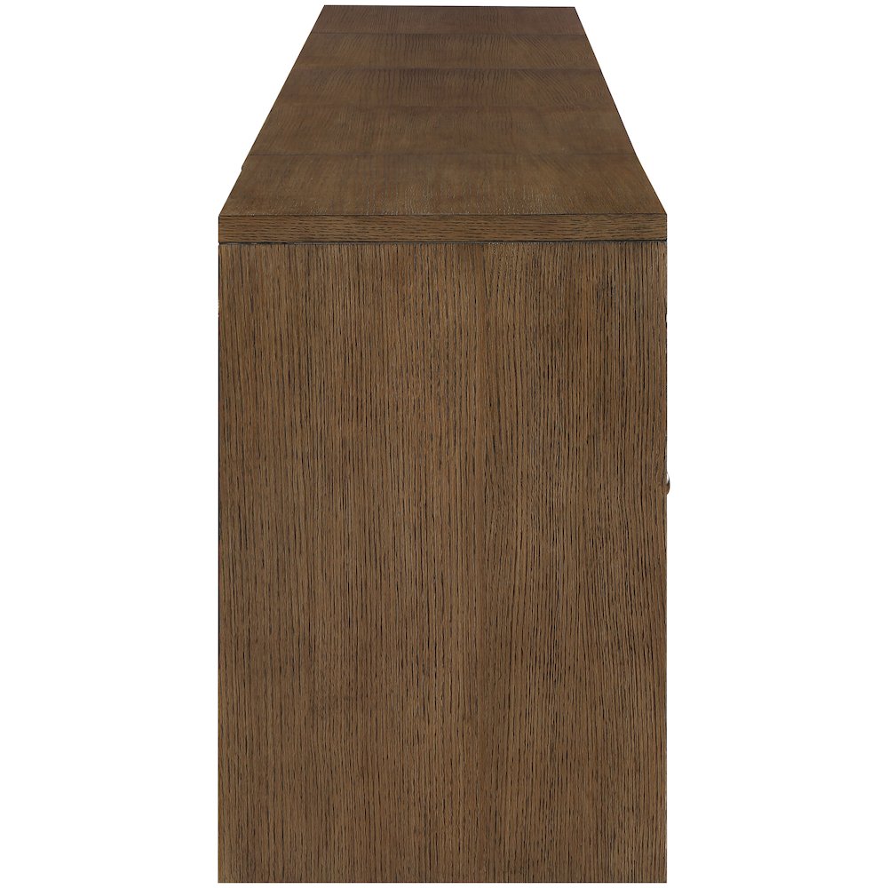 Vero Brown Solid Wood And Oak Veneer 5pc. Sideboard/Buffet