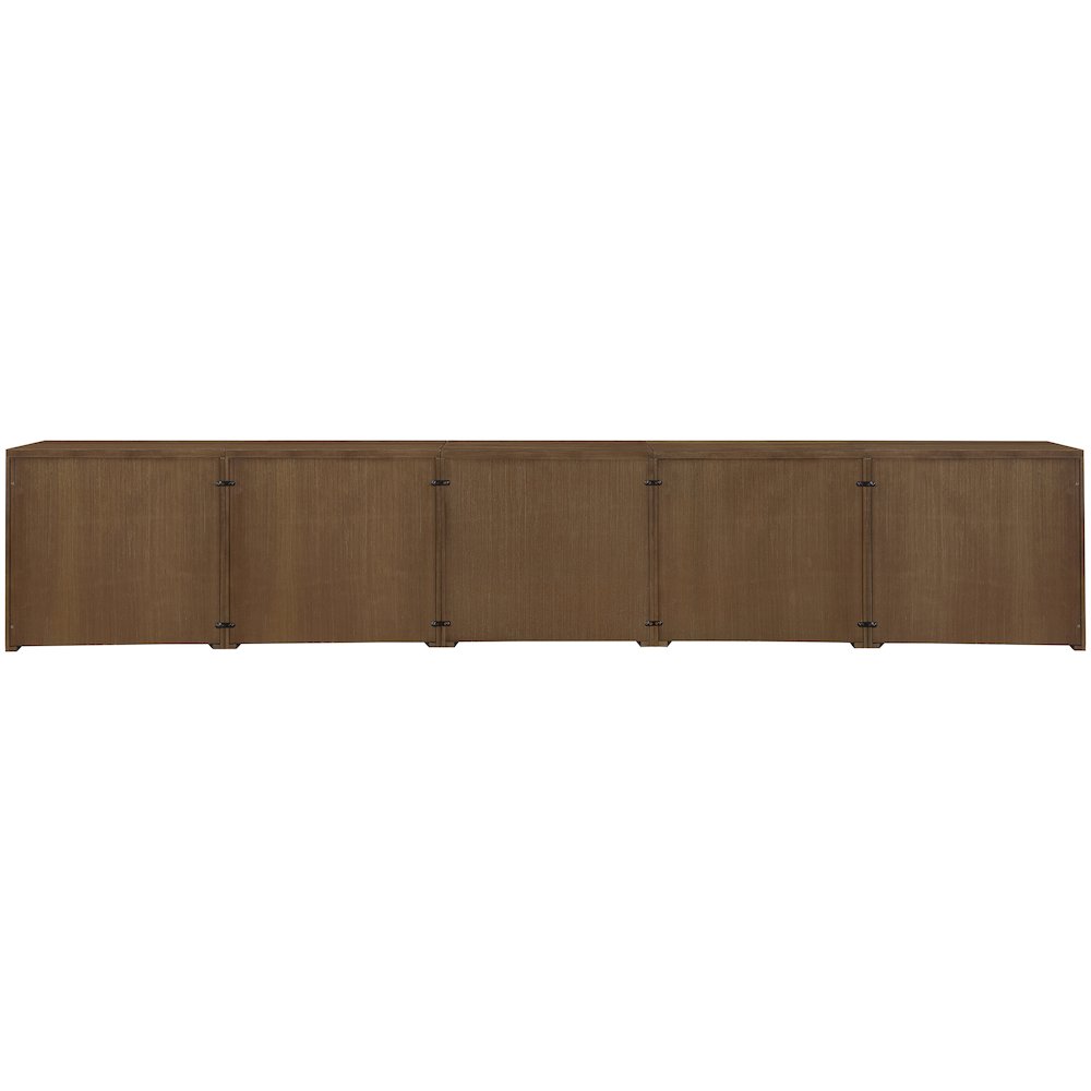 Vero Brown Solid Wood And Oak Veneer 5pc. Sideboard/Buffet