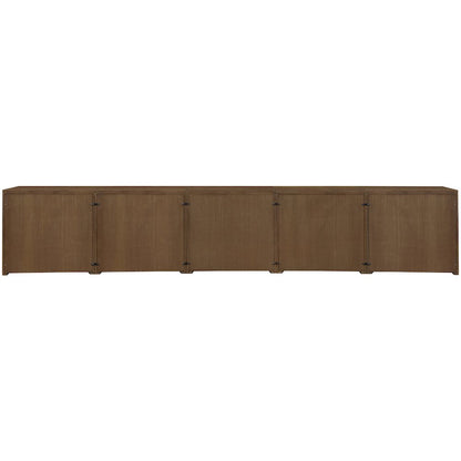 Vero Brown Solid Wood And Oak Veneer 5pc. Sideboard/Buffet