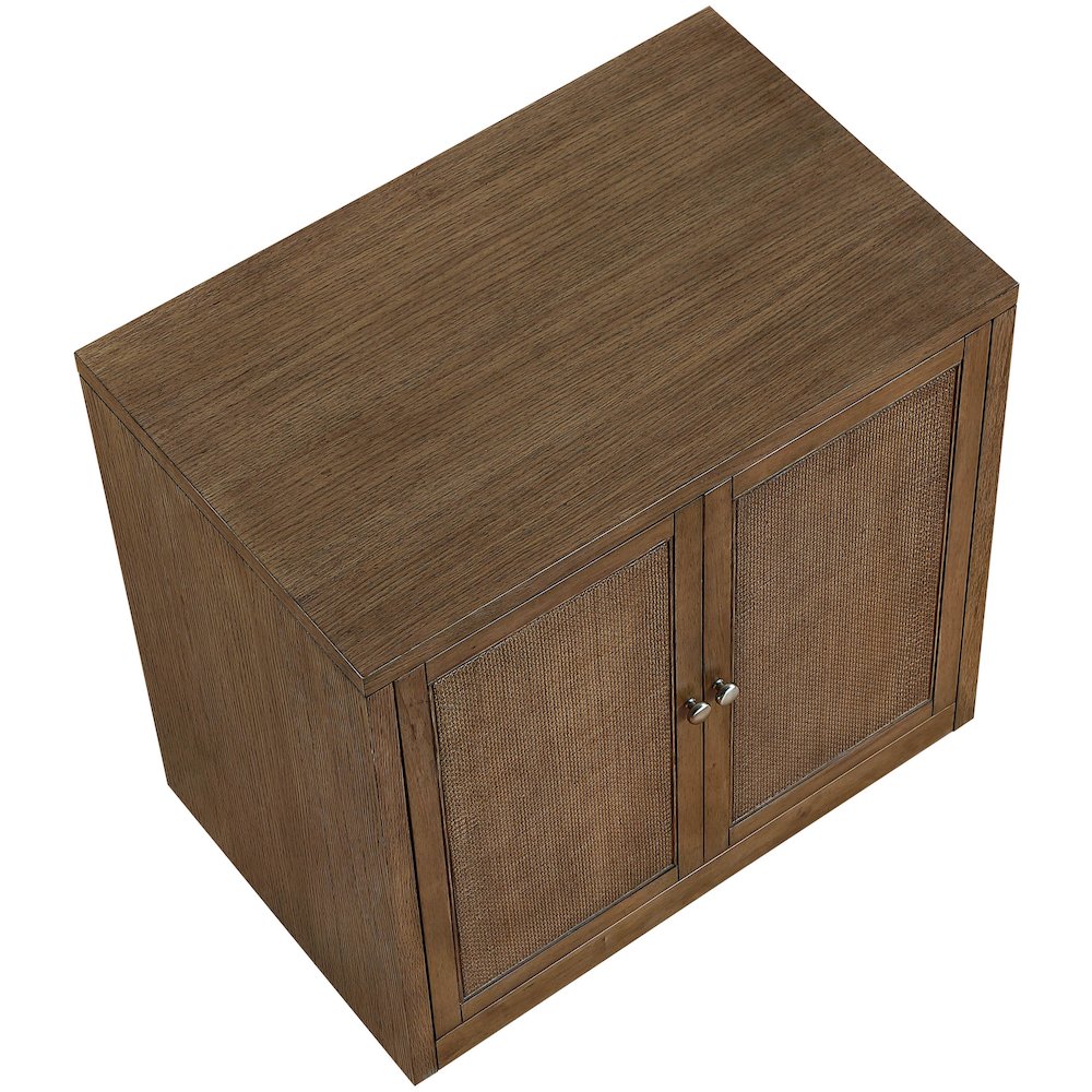 Vero Brown Solid Wood And Oak Veneer Sideboard/Buffet