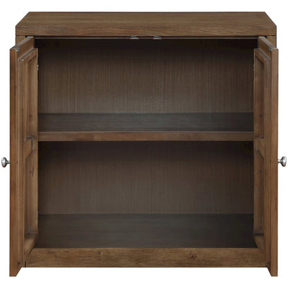 Vero Brown Solid Wood And Oak Veneer Sideboard/Buffet