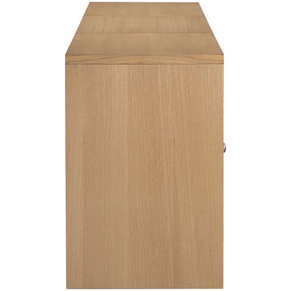 Vero Natural Solid Wood And Oak Veneer 3pc. Sideboard/Buffet