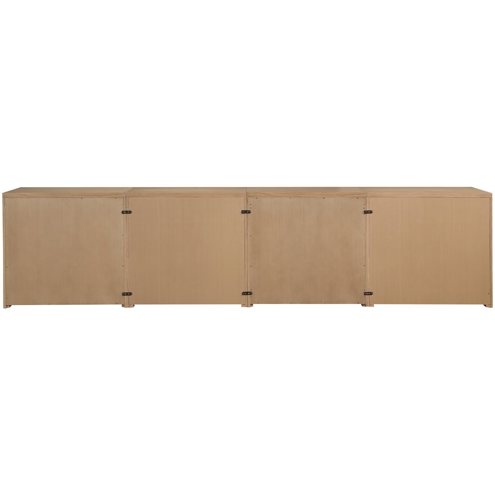 Vero Natural Solid Wood And Oak Veneer 4pc. Sideboard/Buffet