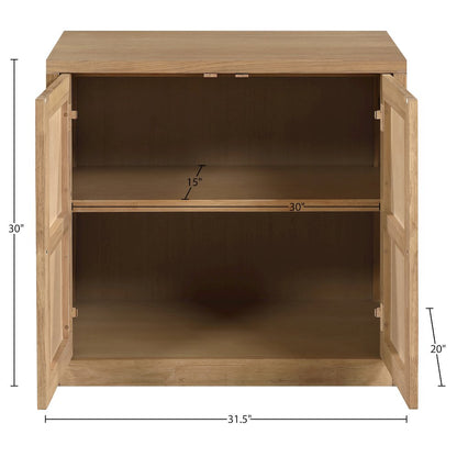 Vero Natural Solid Wood And Oak Veneer Sideboard/Buffet