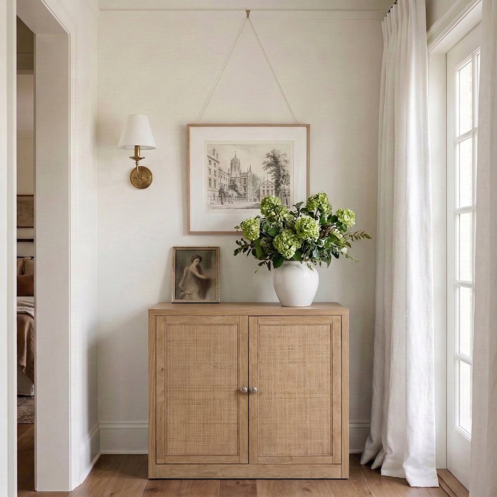 Vero Natural Solid Wood And Oak Veneer Sideboard/Buffet