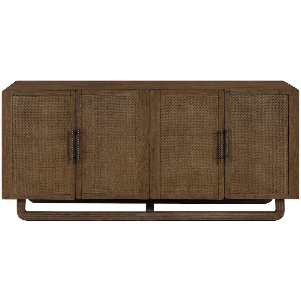 Sova Brown Solid Wood And Oak Veneer Sideboard/Buffet