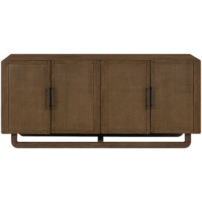 Sova Brown Solid Wood And Oak Veneer Sideboard/Buffet