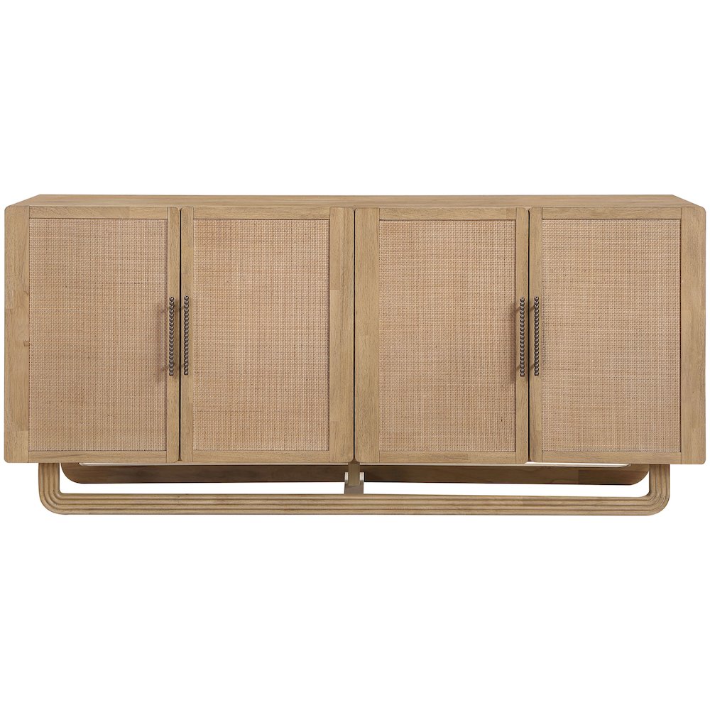 Sova Natural Solid Wood And Oak Veneer Sideboard/Buffet
