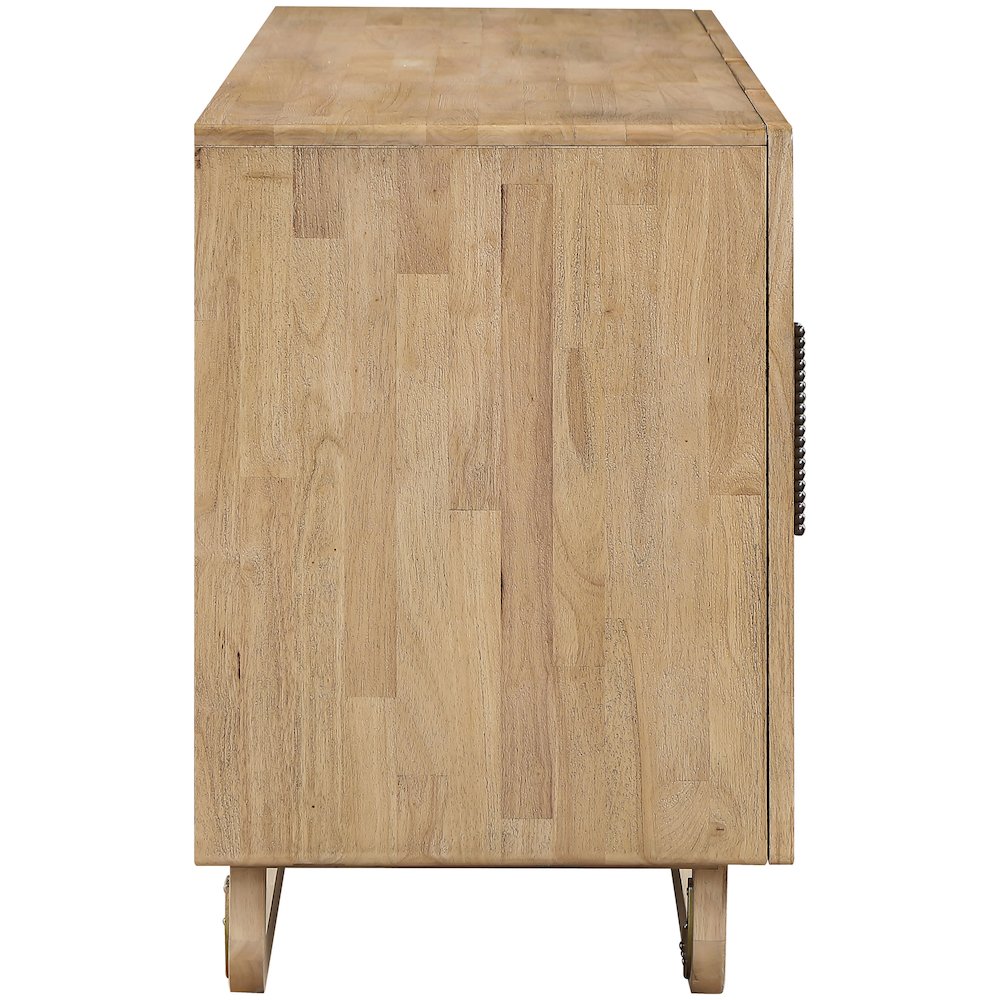 Sova Natural Solid Wood And Oak Veneer Sideboard/Buffet
