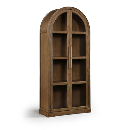 Corva Brown Solid Wood Storage Cabinet