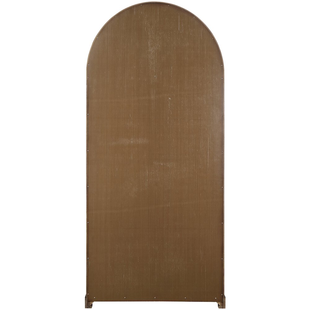 Corva Brown Solid Wood Storage Cabinet