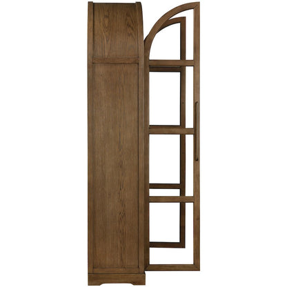 Corva Brown Solid Wood Storage Cabinet