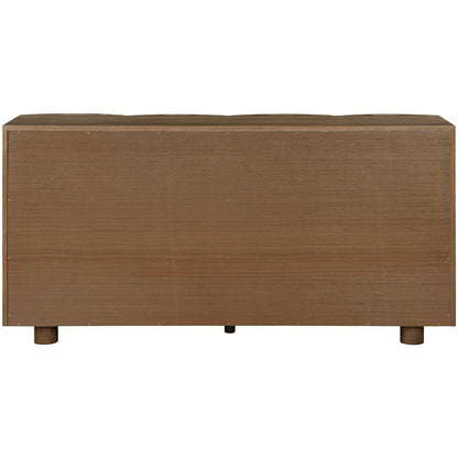 Norin Brown Solid Wood And Oak Veneer Sideboard/Buffet