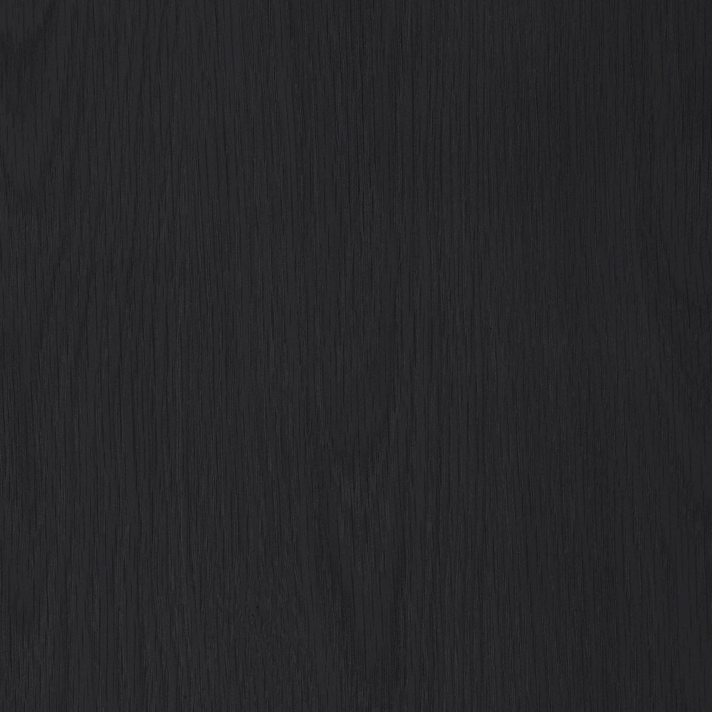 Nexa Black Solid Wood And Oak Veneer Bookcase