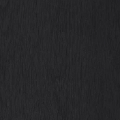 Nexa Black Solid Wood And Oak Veneer Bookcase